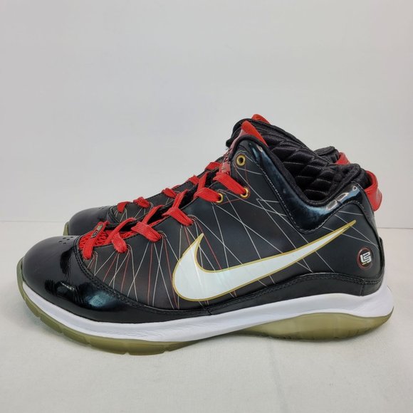 Nike LeBron 7 VII PS 2010 Bred Black Red 407639-002 US Size 10 main image 7